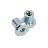 Гайка Эриксона М6х12 (глухая), ключ 4мм